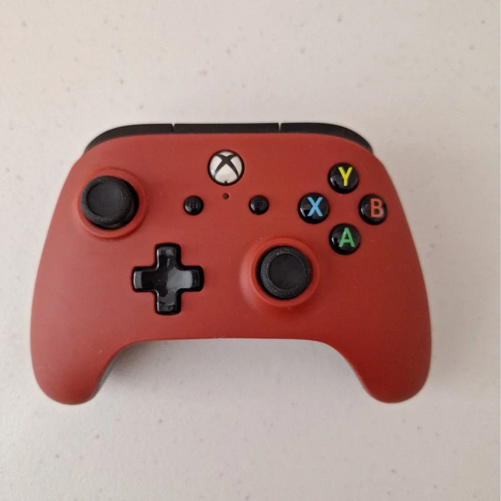 Power A Controller 1511648-01 Red Wired Xbox One Controller No Cable UNTESTED